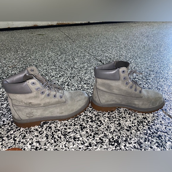 Grey Timberland men’s boots 5.5 main image 4